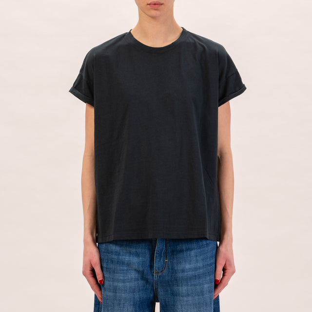 Zeroassoluto-Regular fit T-shirt - black