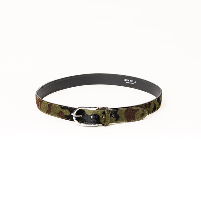 Zeroassoluto-Cintura cavallino camouflage - militare