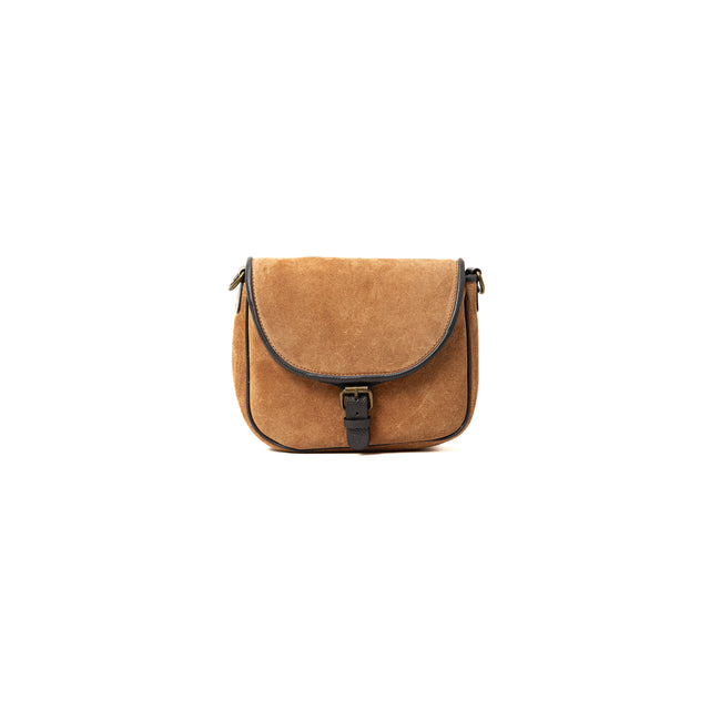 W by Whitemood-Mini tolfina in suede - beige