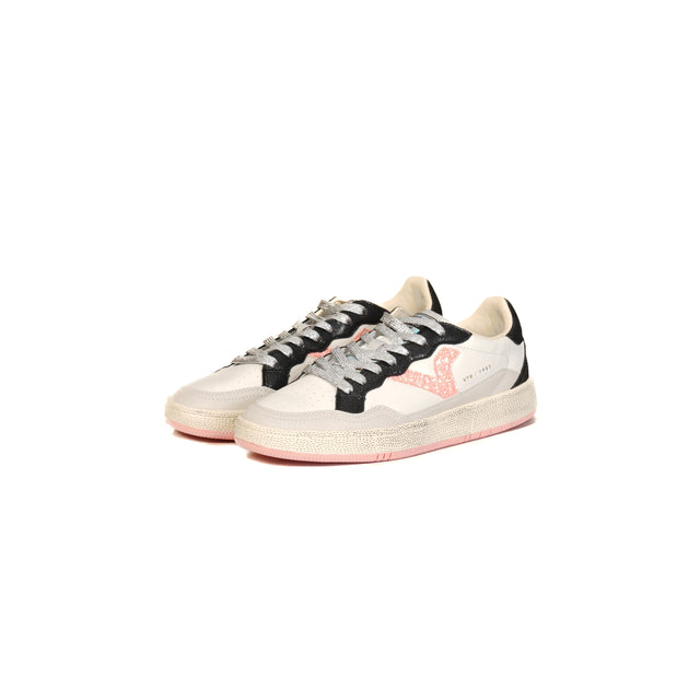 Victoria-Sneakers - bianco/corallo