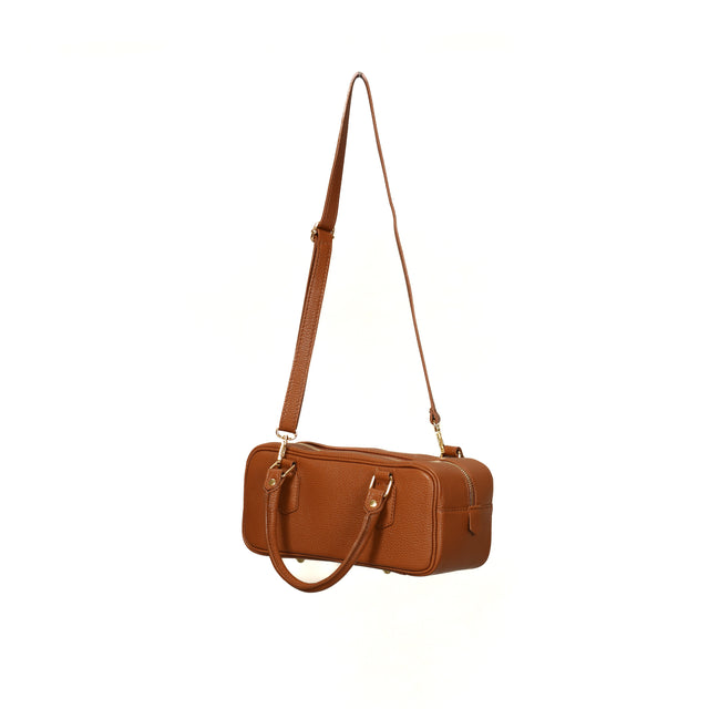 W by Whitemood-Borsa bauletto - cuoio