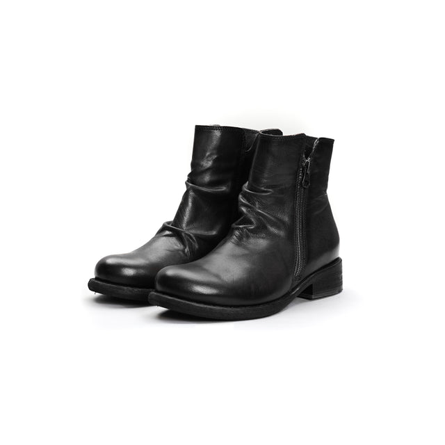 Felmini-Low side zip boot - black