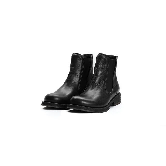 Felmini-Beatles in leather - black