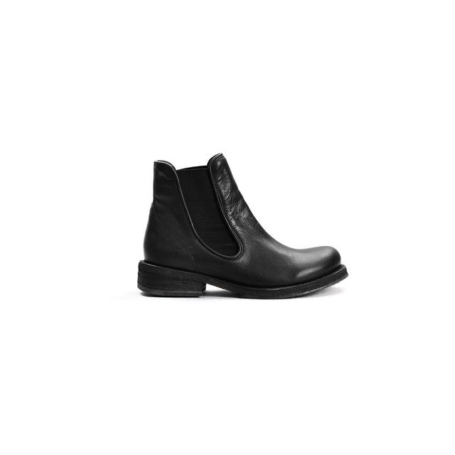 Felmini-Beatles in leather - black