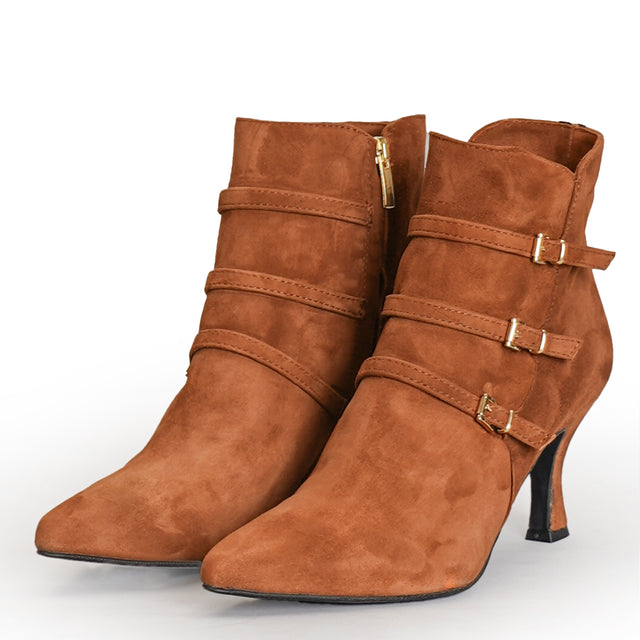 Ovye'-Suede ankle boot - leather