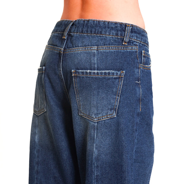 Zeroassoluto-Jeans NINA baggy - denim