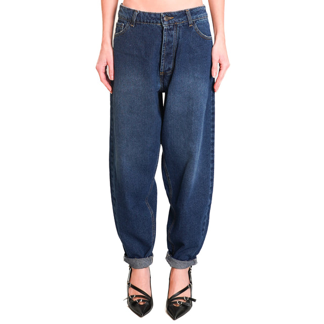 Zeroassoluto-Jeans NINA baggy - denim