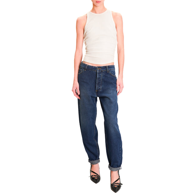 Zeroassoluto-Jeans NINA baggy - denim