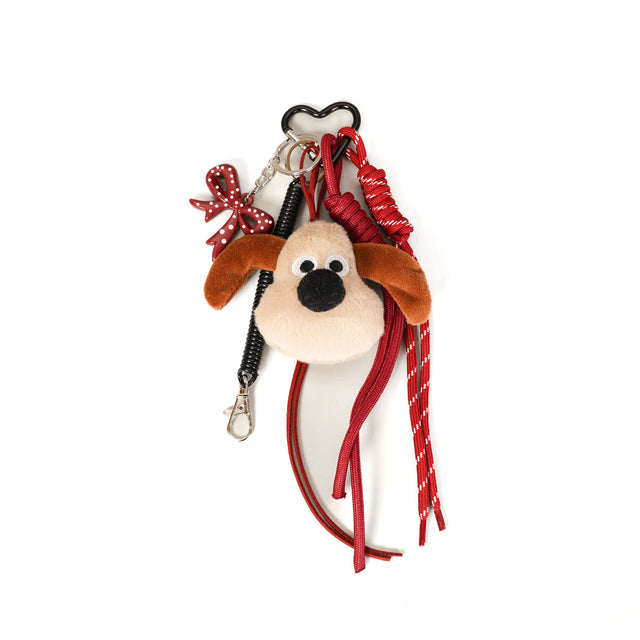 W by Whitemood-Charms peluche e fiocco - rosso