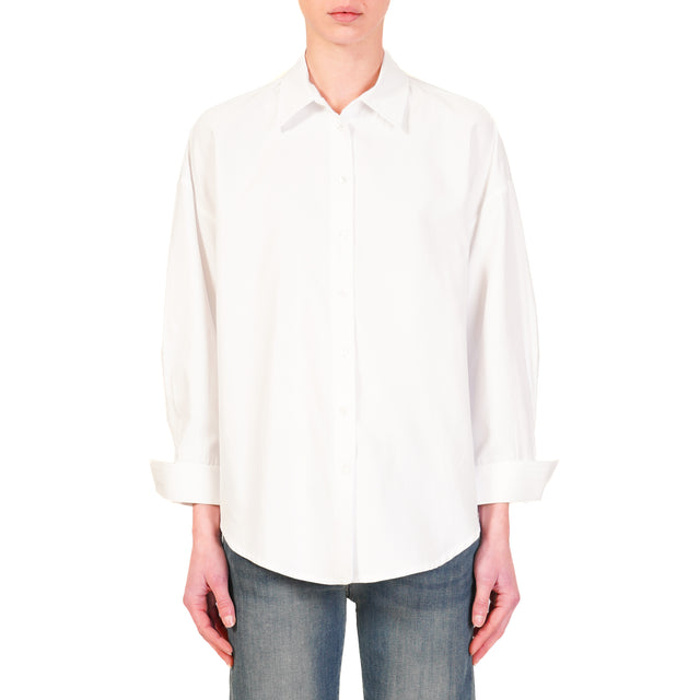 Dixie-Camicia oxford regular fit - bianco