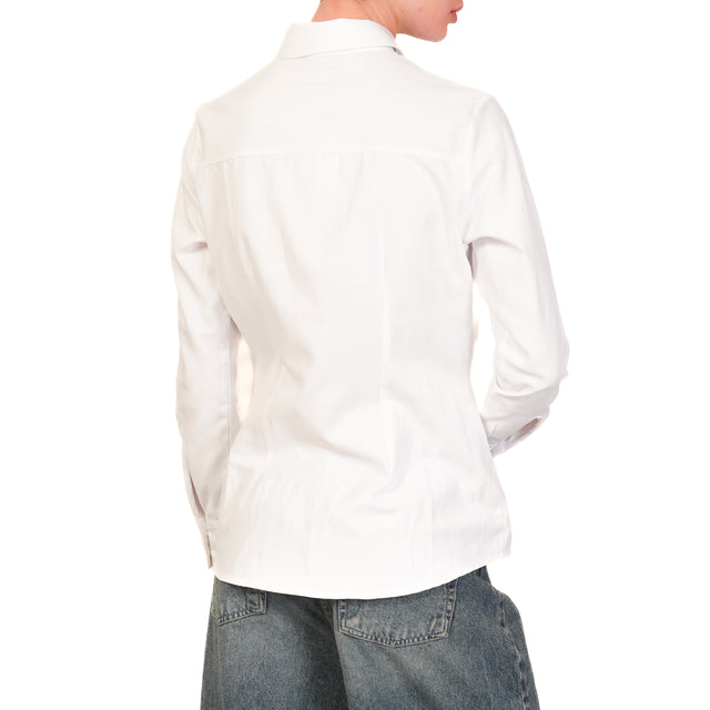 Dixie-Camicia oxford slim fit - bianco