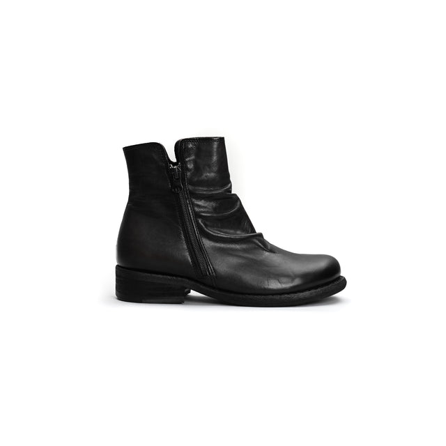 Felmini-Low side zip boot - black