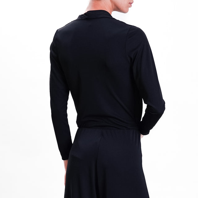 Haveone-Body in jersey elasticizzato - nero