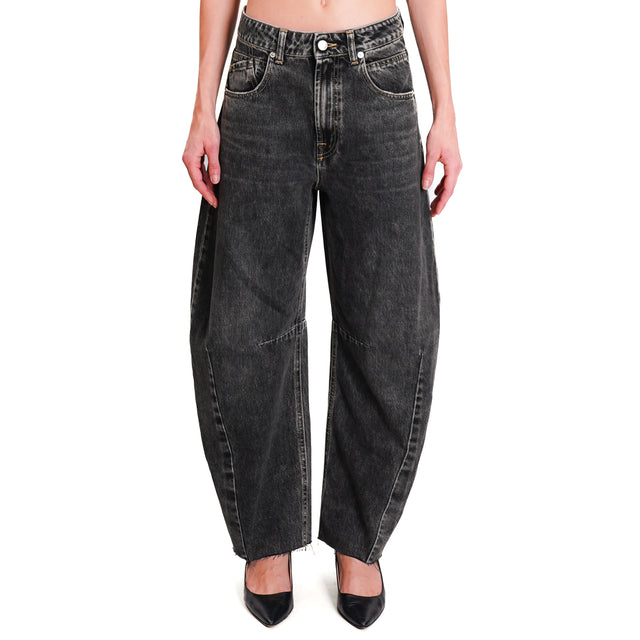 Haveone-Jeans WENDY baloon fit - denim nero