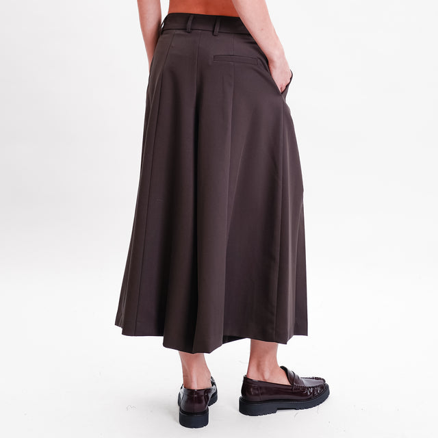 Imperial-Pleated trousers - ebony