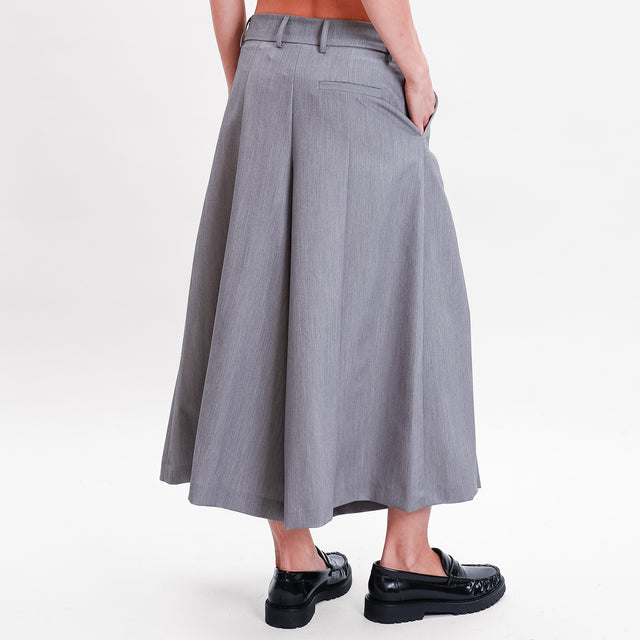 Imperial-Pleated trousers - grey