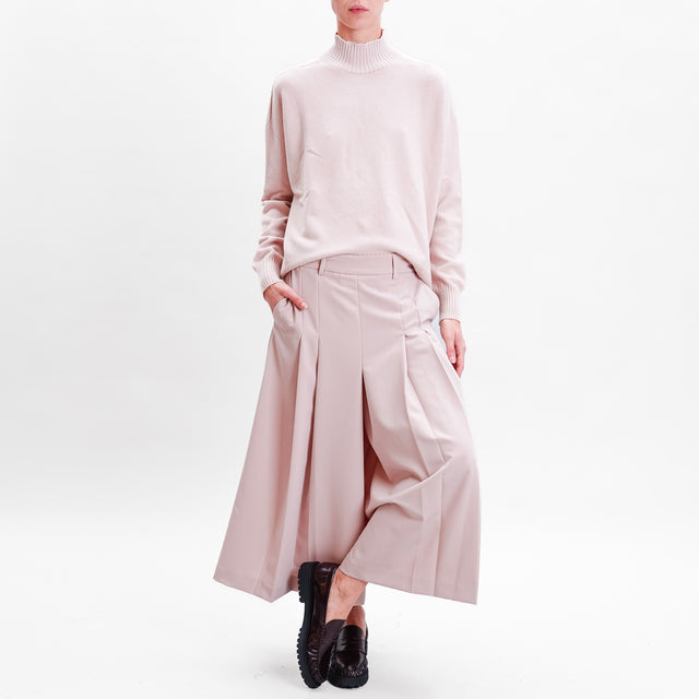 Imperial-Pleated trousers - quartz