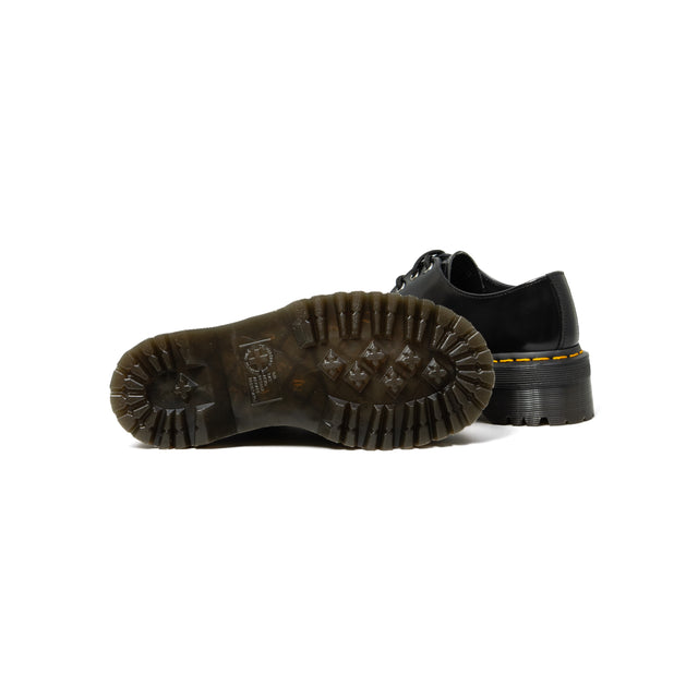 Dr.Martens-Scarpe platform in pelle - nero