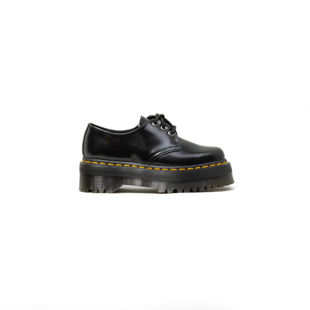 Dr.Martens-Scarpe platform in pelle - nero