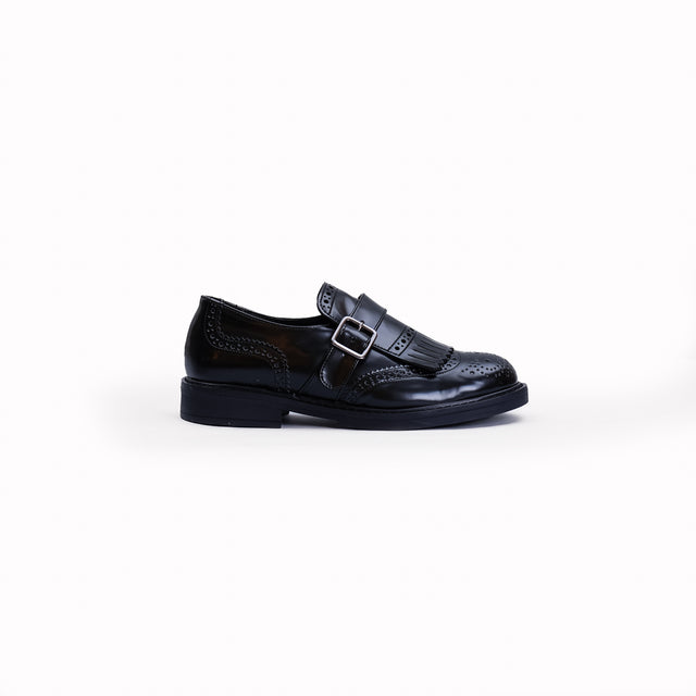 Ovye'-Loafer With Fringes - nero