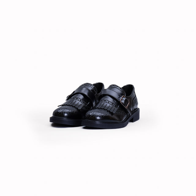 Ovye'-Loafer With Fringes - nero