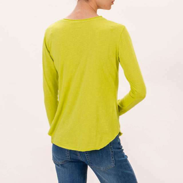 Zeroassoluto-T-shirt girocollo - lime