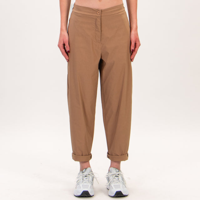 Zeroassoluto-Pantalone BATY elastico dietro - biscotto