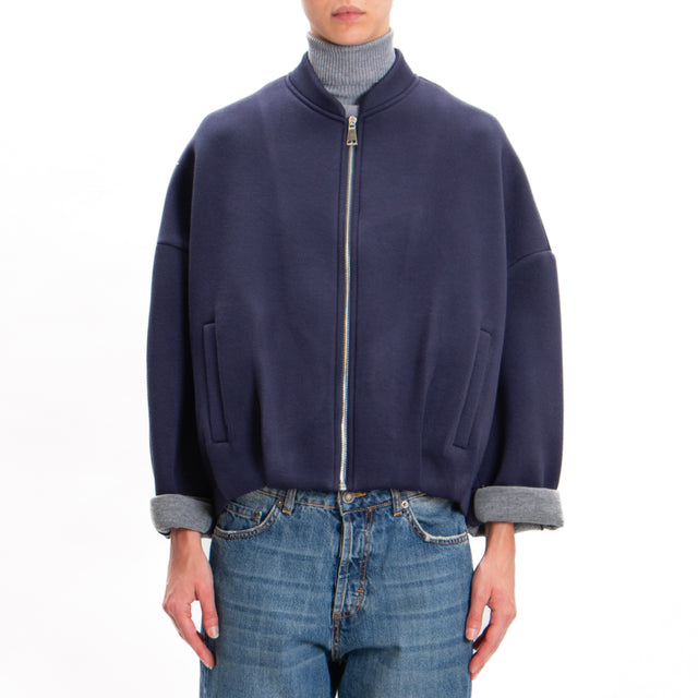 Tensione in-Bomber in neoprene - blu/antracite