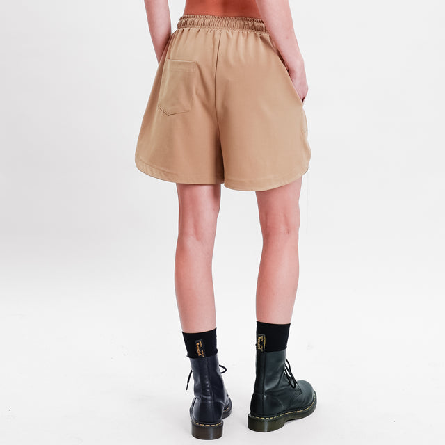 In-Short Drawstring Tension - Camel