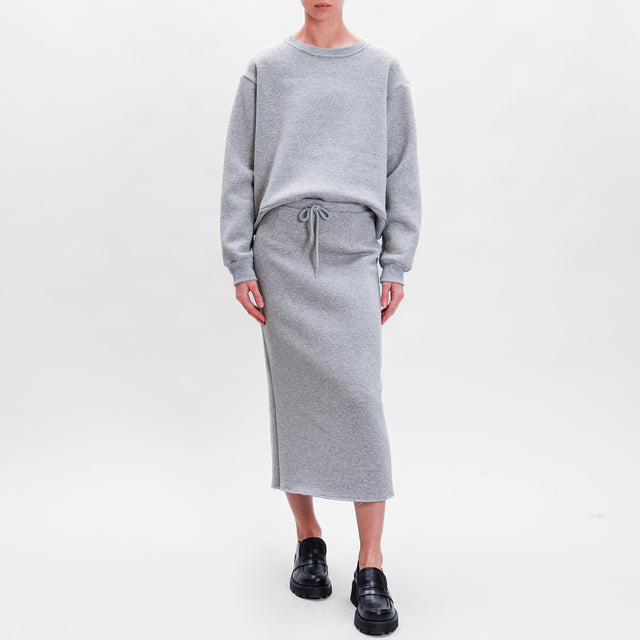 Tension in-Complete sweatshirt + skirt - grey