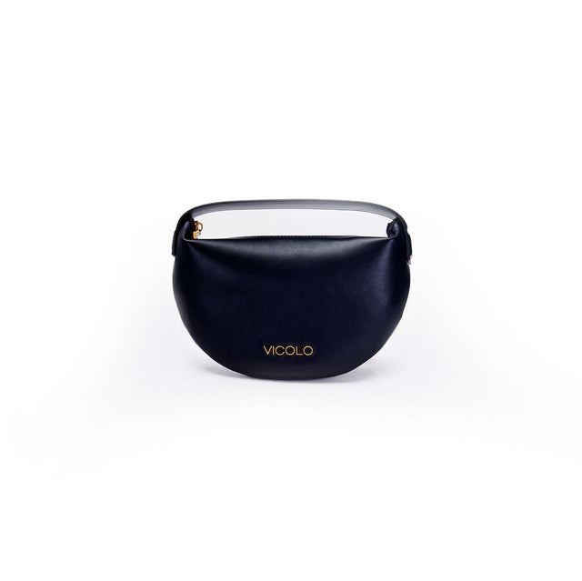 Vicolo-Borsa Croissant - black