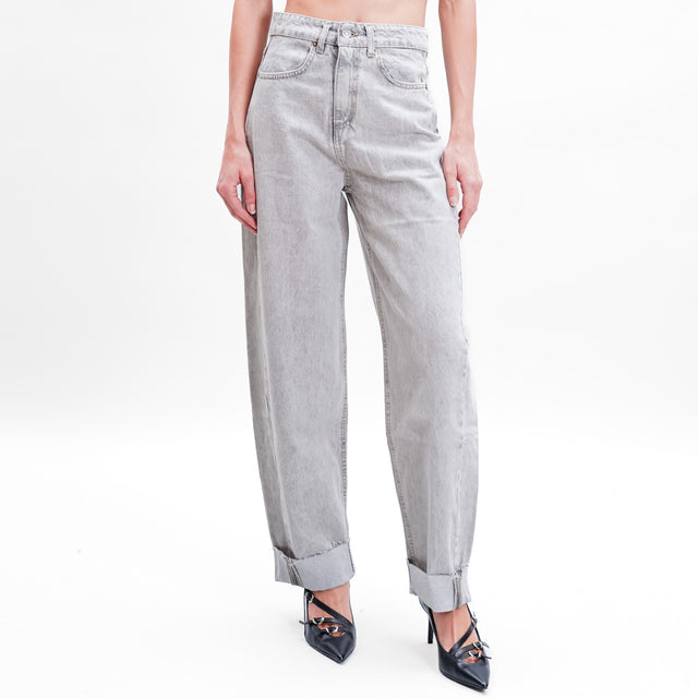 Vicolo-Jeans mom fit - grigio fumo