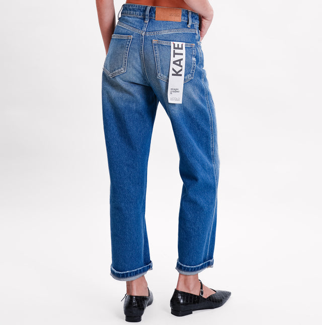 Vicolo-Jeans KATE straight cropped fit - denim