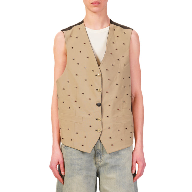 Vicolo-Gilet vintage reburn LIMITED EDITION - coloniale