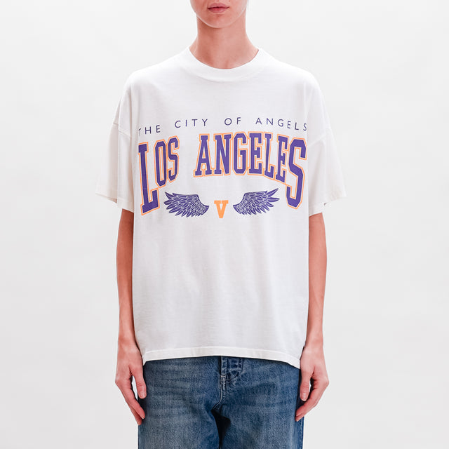 Vicolo-T-shirt LOS ANGELES - bianco