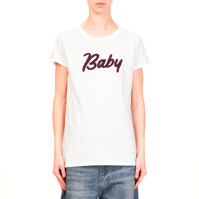 Vicolo-T-shirt "BABY" - bianco