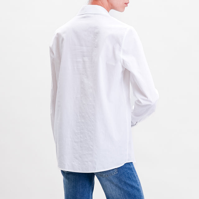 Vicolo-Camicia in cotone - bianco