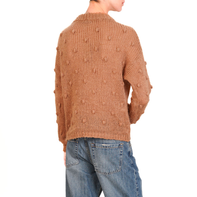 Zeroassoluto-Maglia mohair - biscotto