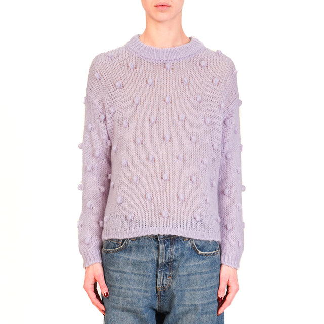 Zeroassoluto-Maglia mohair - lilla