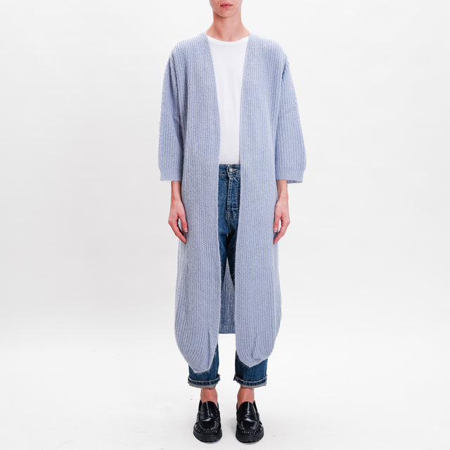 Zeroassoluto-Cardigan mohair - polvere