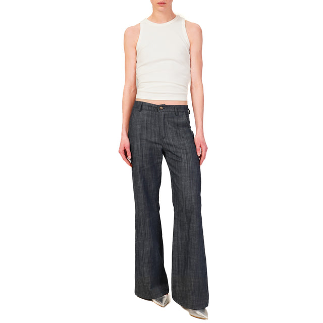 Zeroassoluto-Pantalone LILLY tela denim comfort - denim