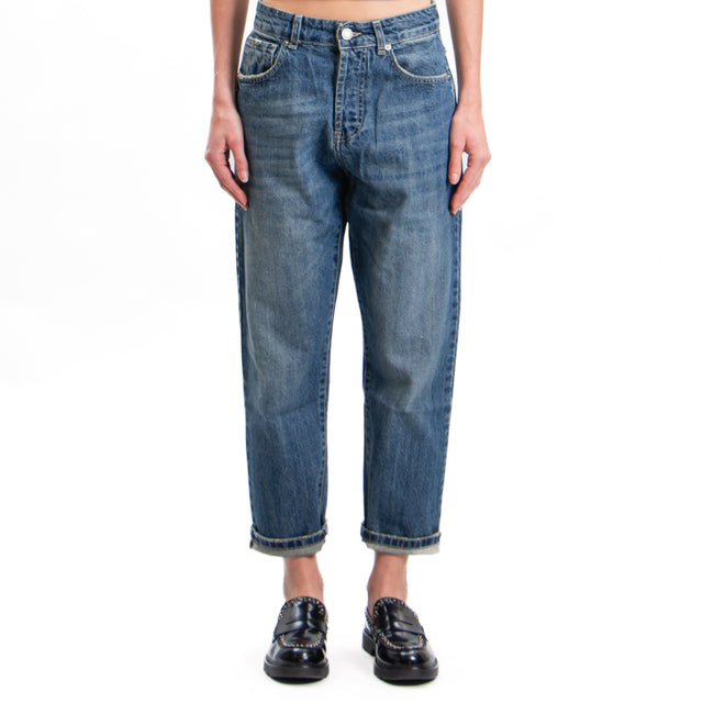 Zeroassoluto-Jeans MORGANA boyfriend - denim