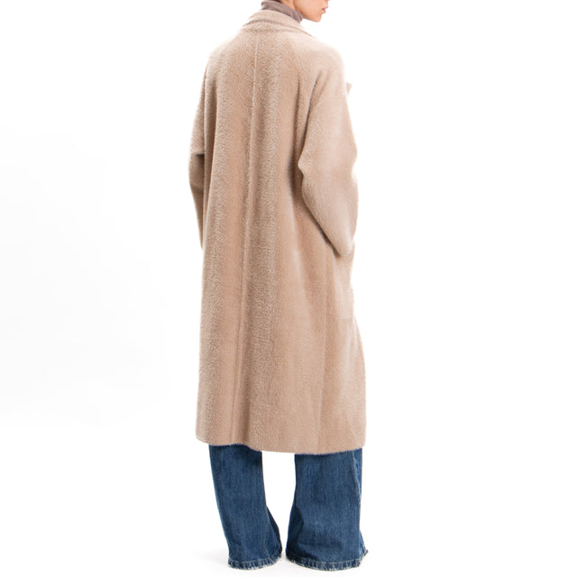 Zeroassoluto-Cappotto orsetto con tasche - beige