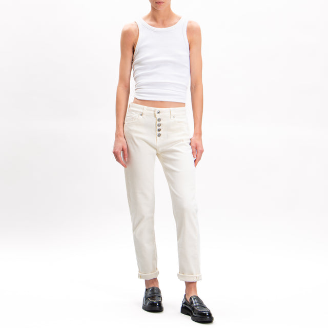 Vicolo-PIPER relaxed fit jeans - off white