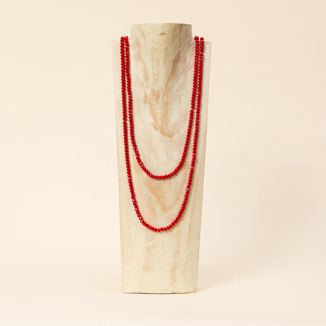 W by white mood-Collana - rosso